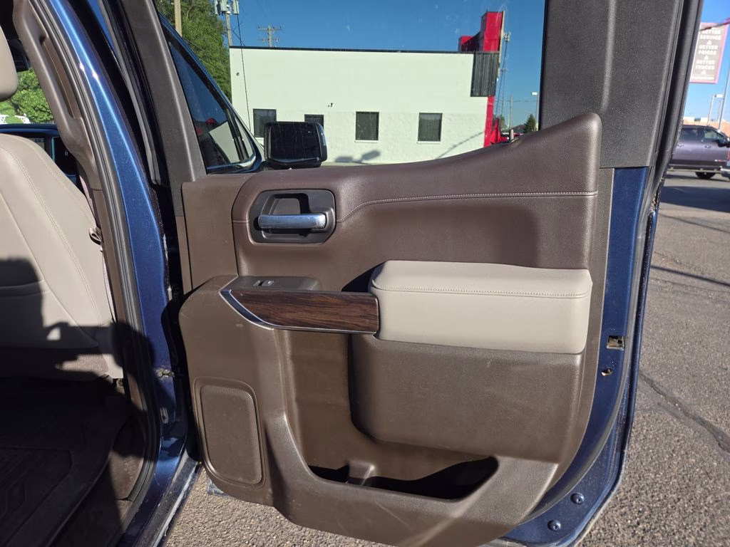 2021 Pacific Blue Metallic GMC Sierra 1500 SLT 4X4 Truck