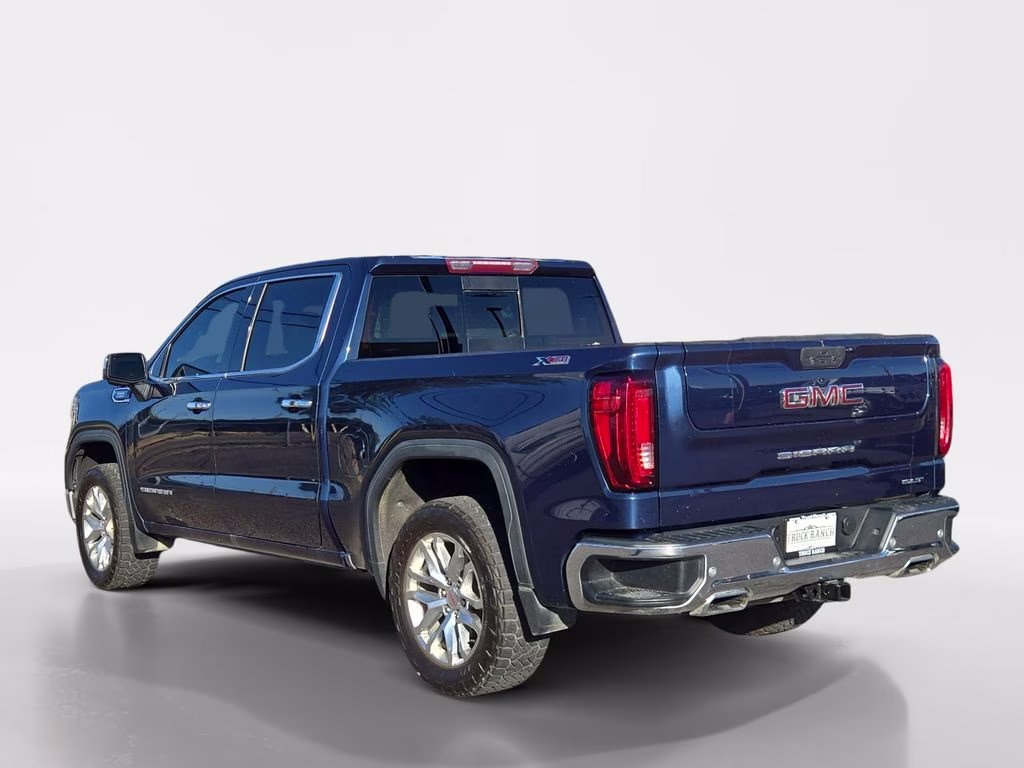 2021 Pacific Blue Metallic GMC Sierra 1500 SLT 4X4 Truck