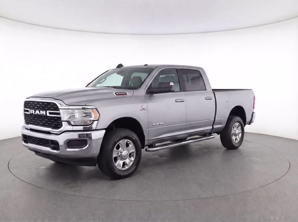 2022 Billet Silver Metallic Clearcoat Ram 2500 Big Horn 4X4 Truck