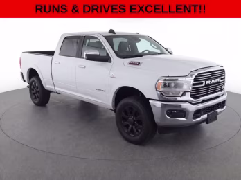 2020 Bright White Clearcoat Ram 2500 Laramie 4X4 Truck