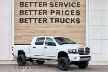 2008 Bright White Clearcoat Dodge Ram 2500 Laramie 4X4 Truck