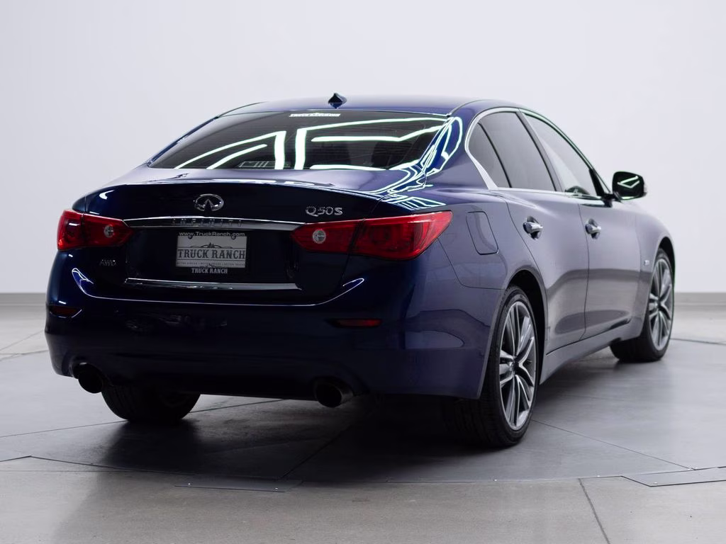 2017 Iridium Blue INFINITI Q50 Sport AWD Sedan