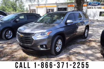 2020 Satin Steel Metallic Chevrolet Traverse LT Cloth FWD SUV
