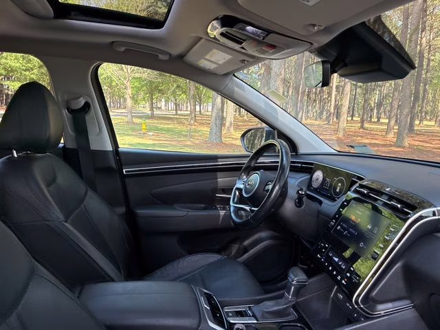 2023 Amazon Gray Hyundai Tucson SEL FWD SUV