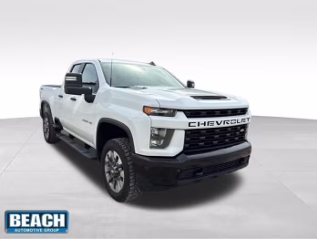 2023 Summit White Chevrolet Silverado 2500HD Custom 4X4 Truck