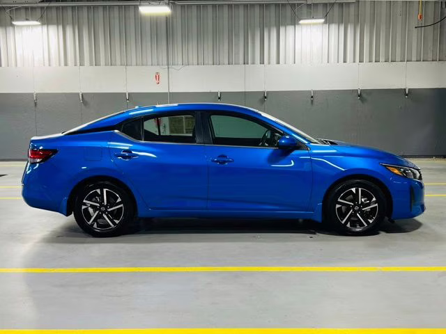 2025 Electric Blue Metallic Nissan Sentra SV FWD Sedan