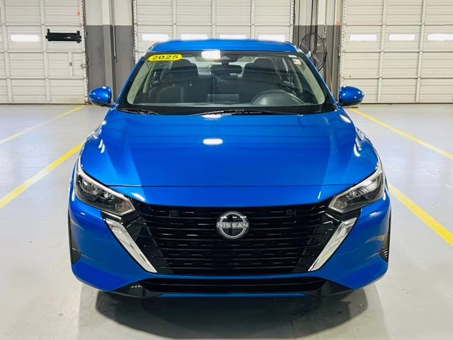 2025 Electric Blue Metallic Nissan Sentra SV FWD Sedan