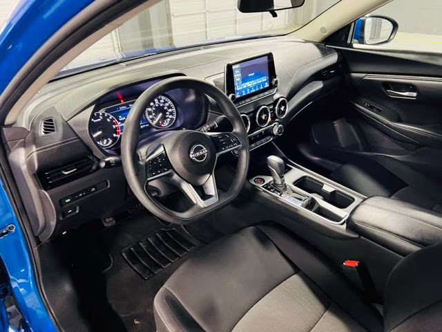 2025 Electric Blue Metallic Nissan Sentra SV FWD Sedan