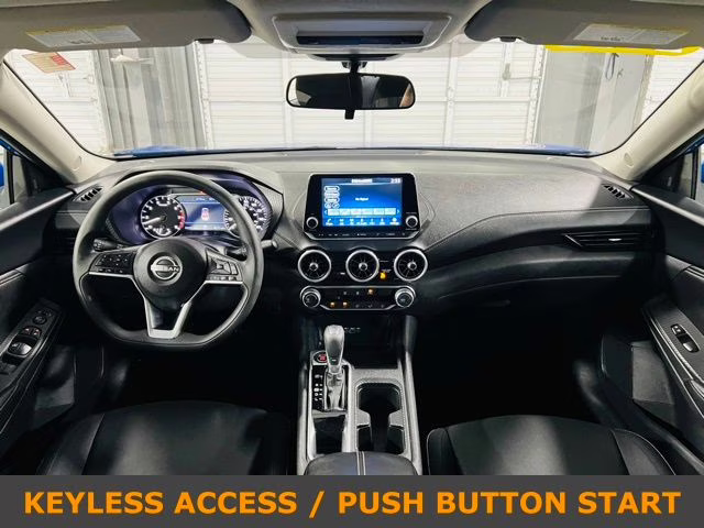 2025 Electric Blue Metallic Nissan Sentra SV FWD Sedan