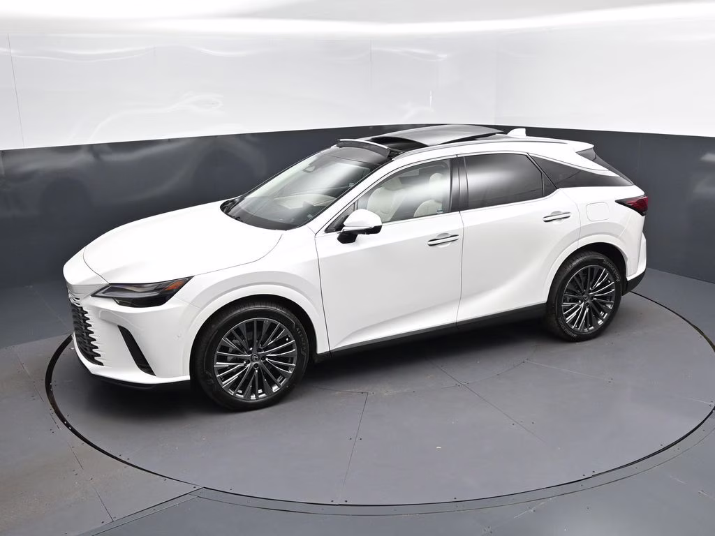 2026 White Lexus RX 450h+ Luxury AWD SUV