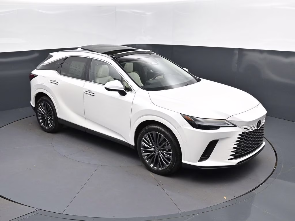 2026 White Lexus RX 450h+ Luxury AWD SUV