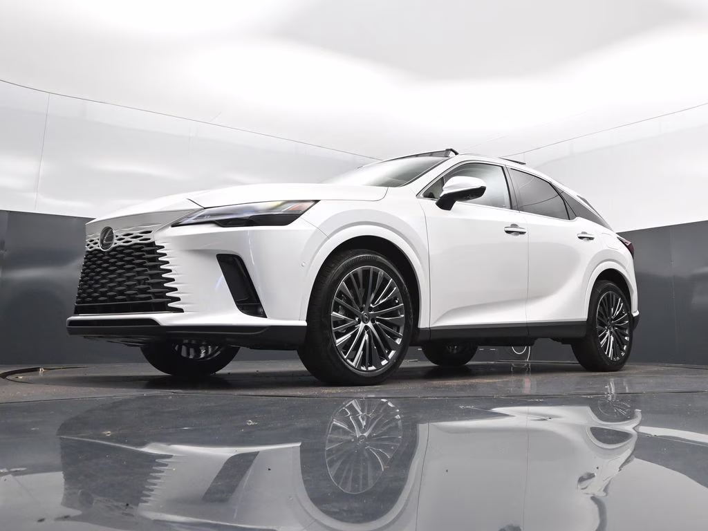 2026 White Lexus RX 450h+ Luxury AWD SUV