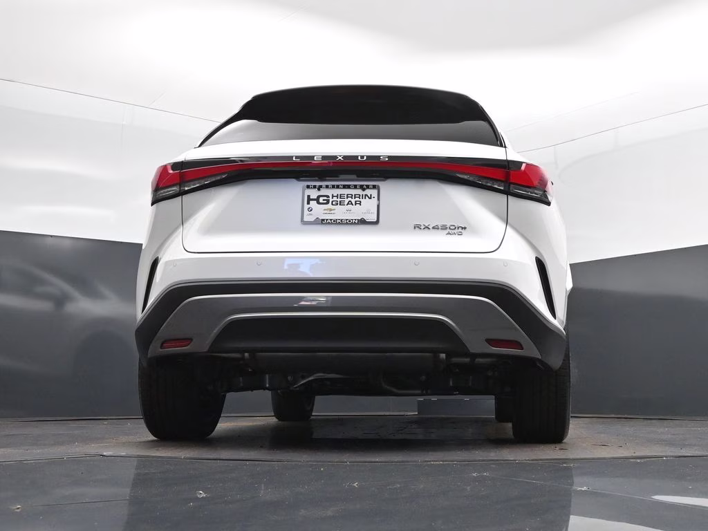 2026 White Lexus RX 450h+ Luxury AWD SUV