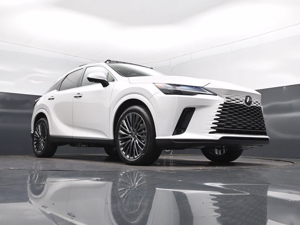 2026 White Lexus RX 450h+ Luxury AWD SUV
