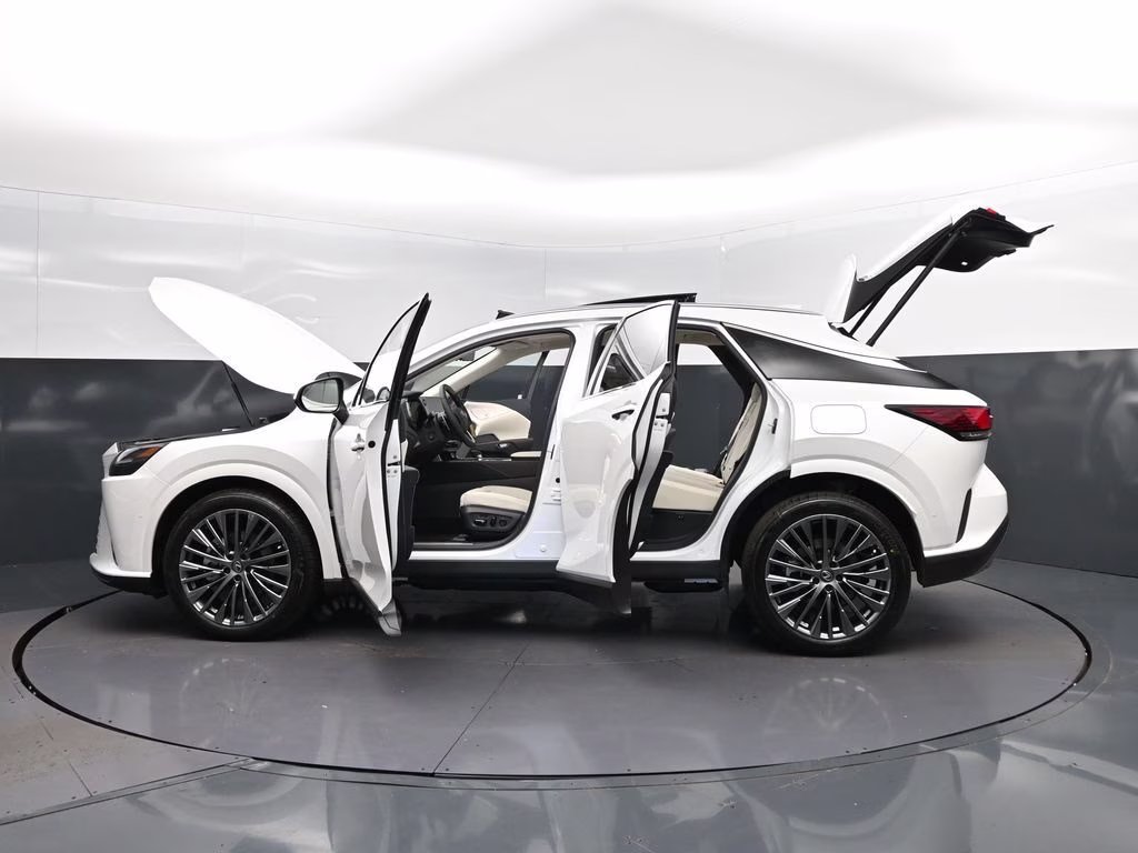 2026 White Lexus RX 450h+ Luxury AWD SUV