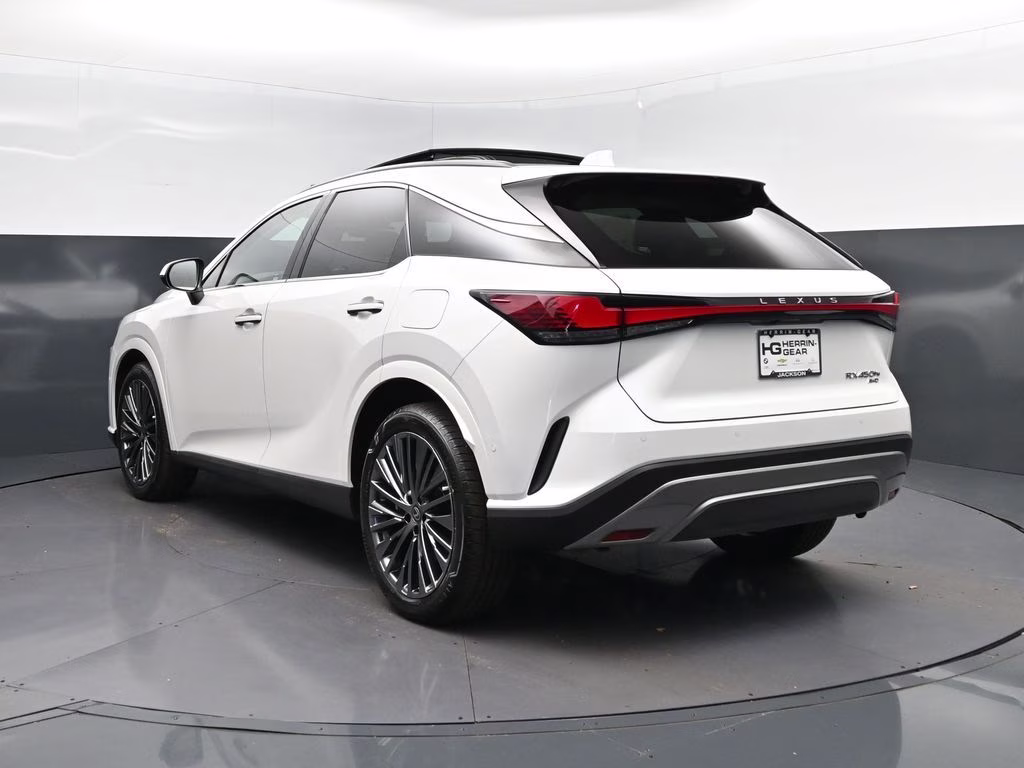 2026 White Lexus RX 450h+ Luxury AWD SUV