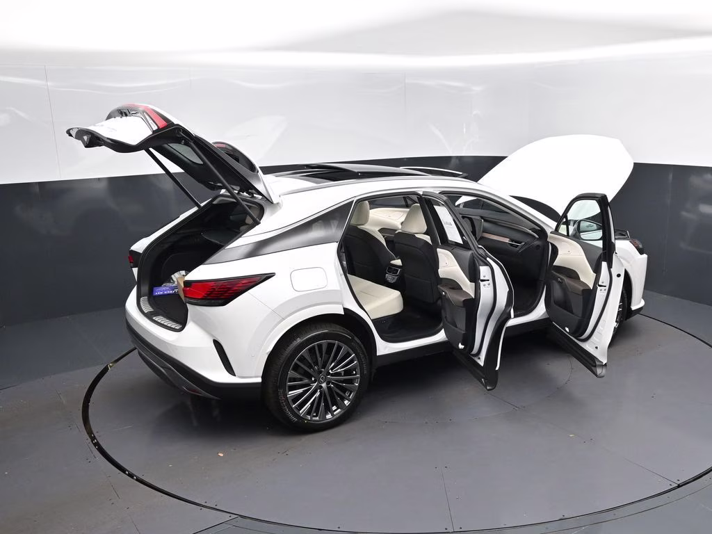 2026 White Lexus RX 450h+ Luxury AWD SUV