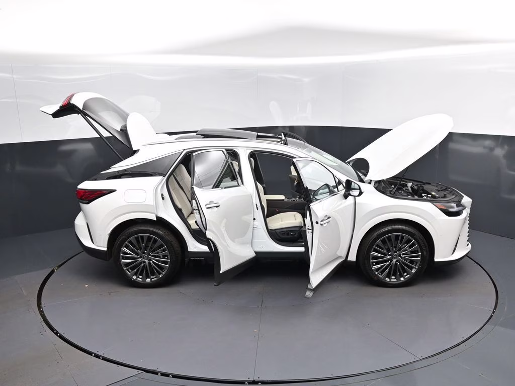 2026 White Lexus RX 450h+ Luxury AWD SUV