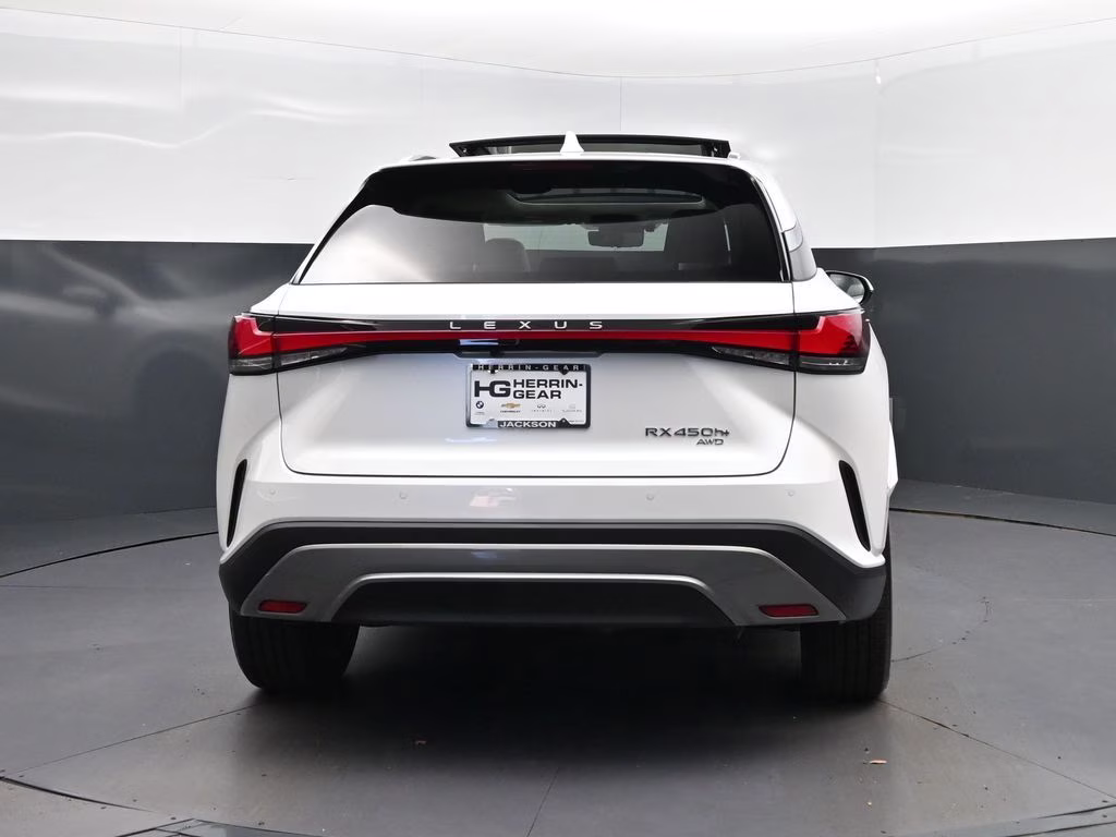 2026 White Lexus RX 450h+ Luxury AWD SUV