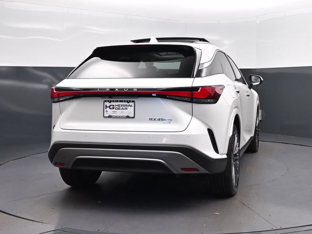 2026 White Lexus RX 450h+ Luxury AWD SUV