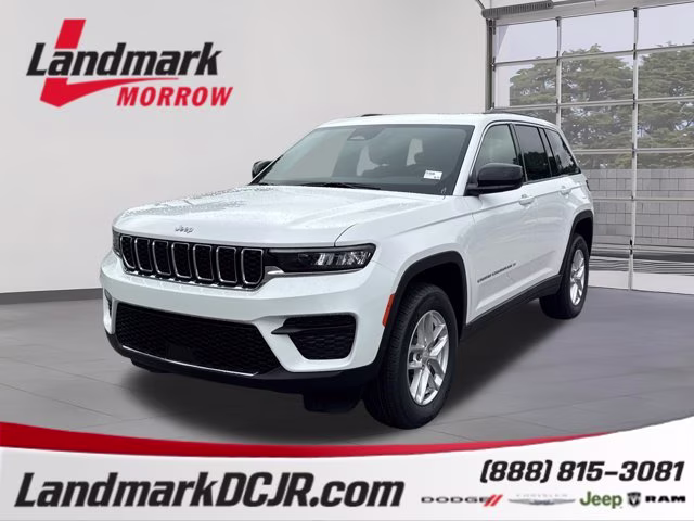 2026 Bright White Clearcoat Jeep Grand Cherokee Laredo X RWD SUV