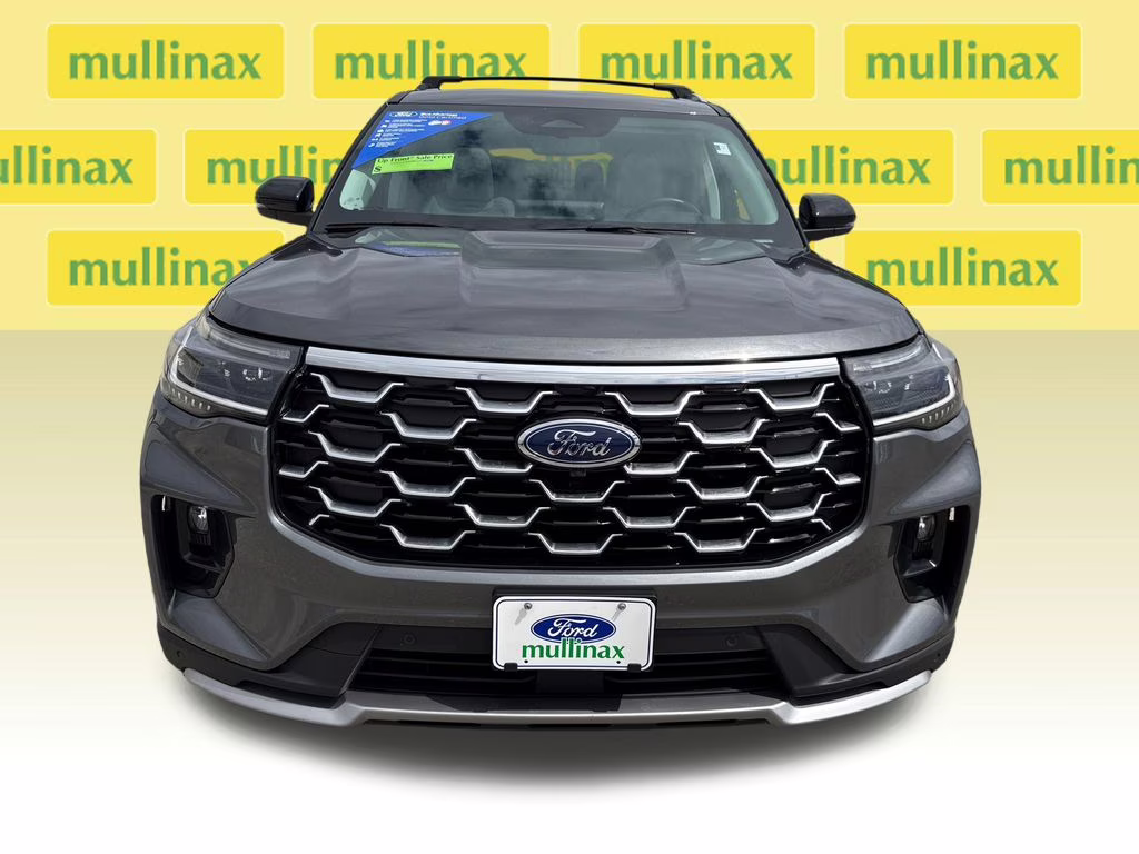 2025 Carbonized Gray Metallic Ford Explorer Platinum RWD SUV