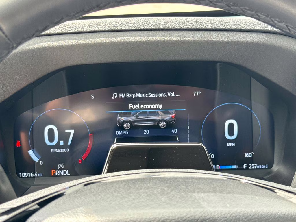 2025 Carbonized Gray Metallic Ford Explorer Platinum RWD SUV