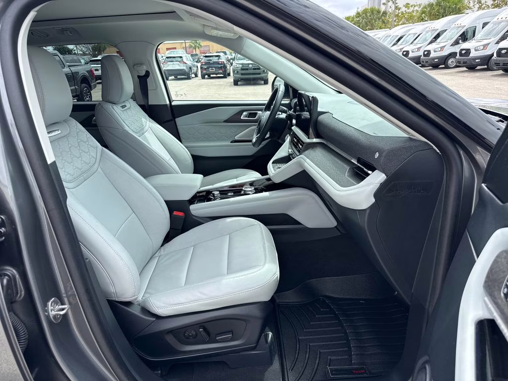 2025 Carbonized Gray Metallic Ford Explorer Platinum RWD SUV