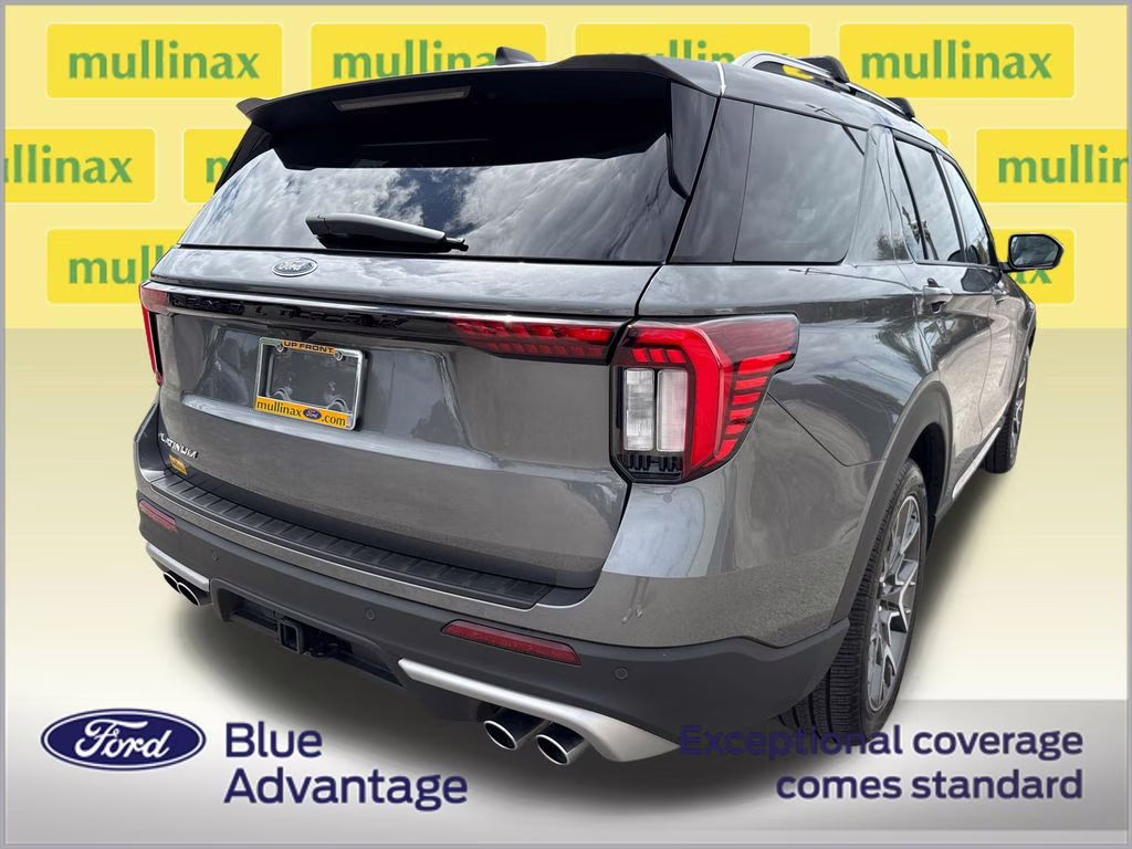 2025 Carbonized Gray Metallic Ford Explorer Platinum RWD SUV