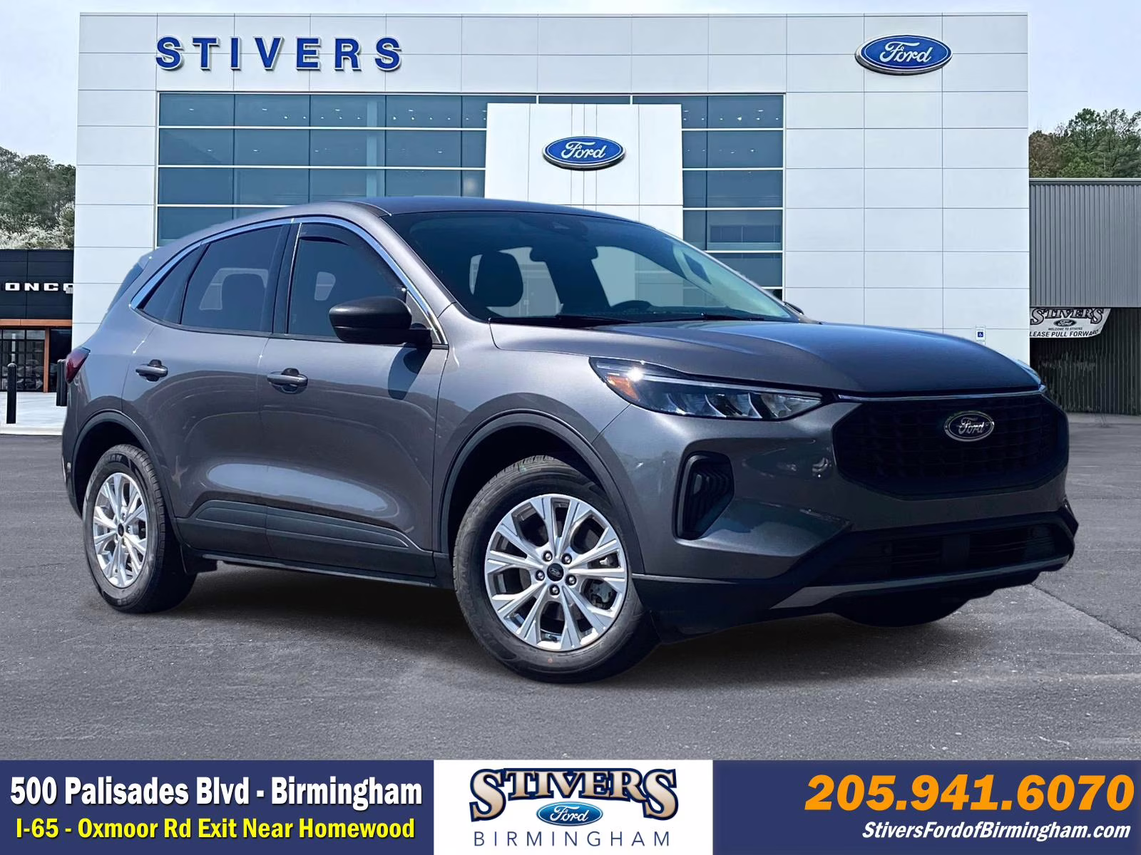 2024 Carbonized Gray Metallic Ford Escape Active FWD SUV