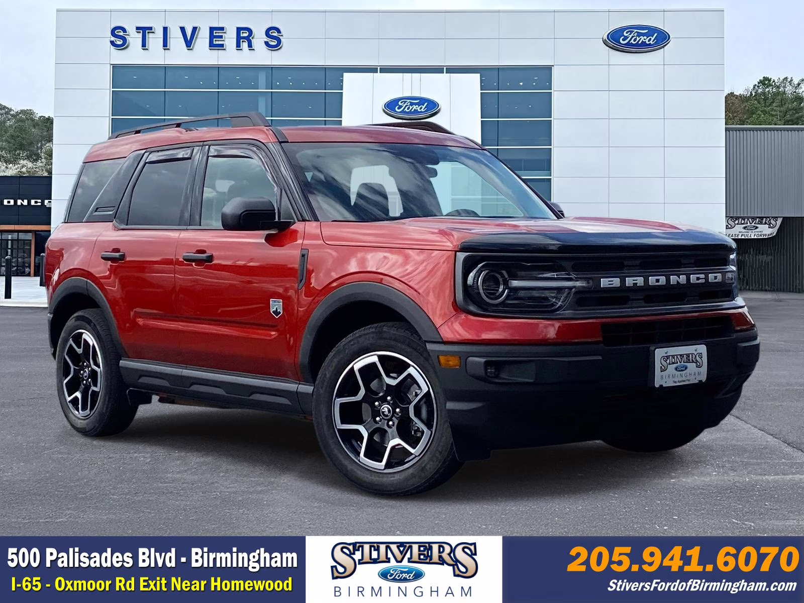2022 Chili Pepper Red Ford Bronco Sport Big Bend 4X4 SUV