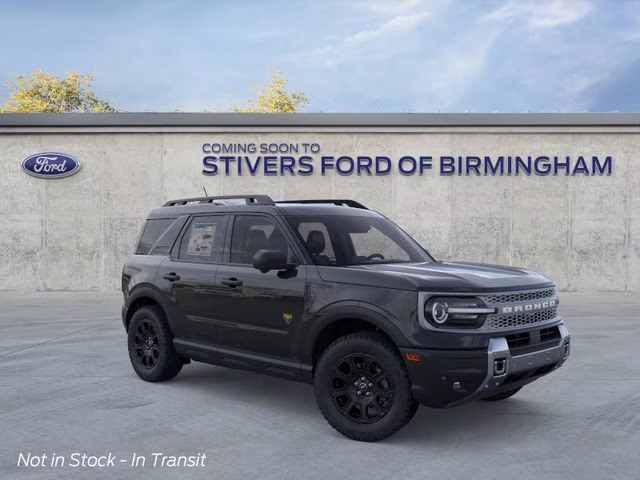 2026 Shadow Black Ford Bronco Sport Badlands 4X4 SUV
