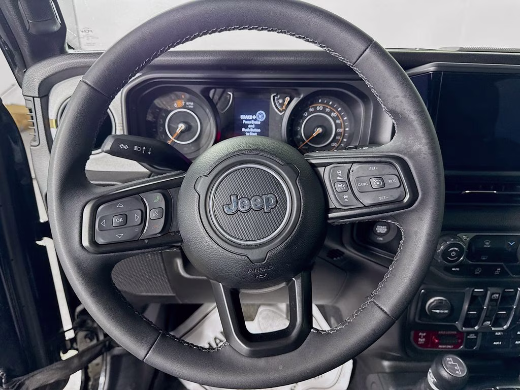 2025 Black Clearcoat Jeep Wrangler Willys 4X4 SUV