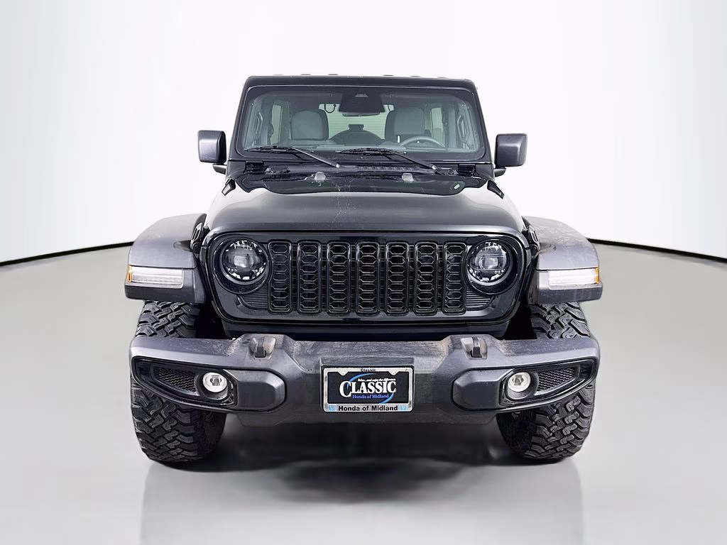 2025 Black Clearcoat Jeep Wrangler Willys 4X4 SUV