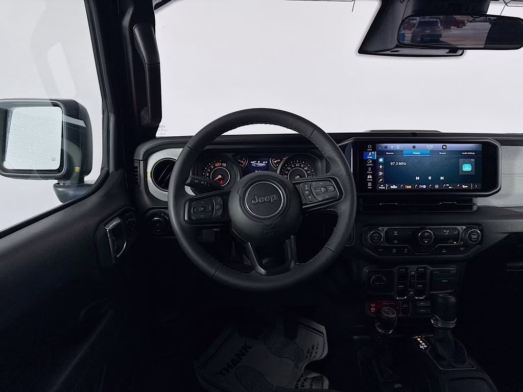 2025 Black Clearcoat Jeep Wrangler Willys 4X4 SUV