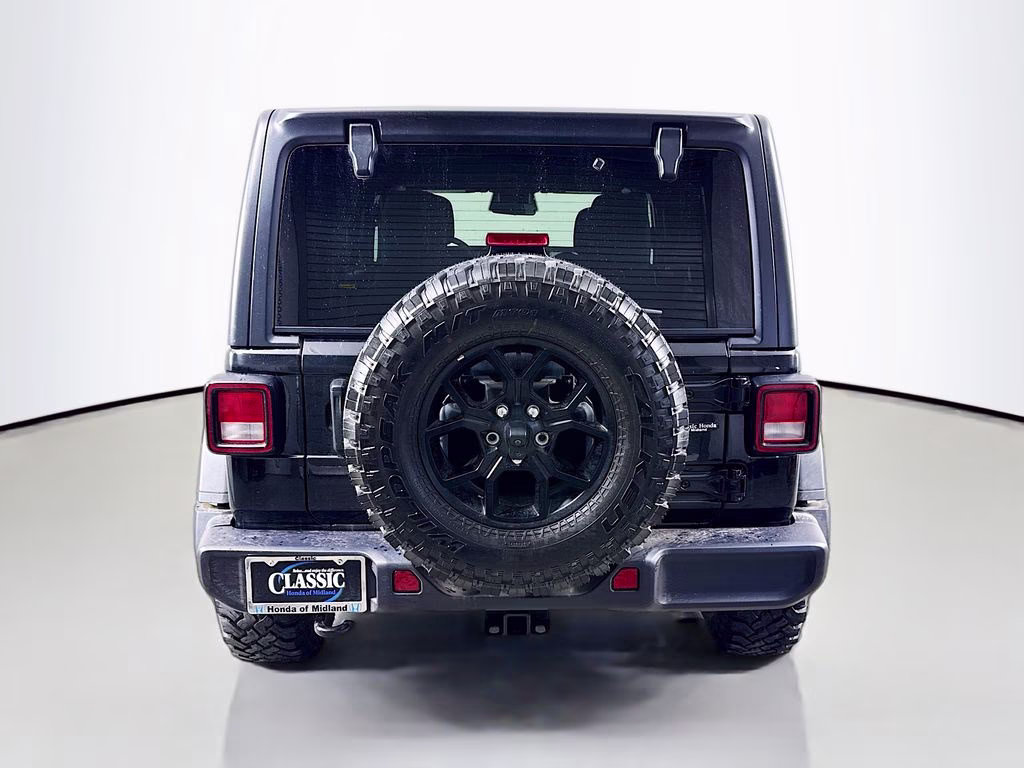 2025 Black Clearcoat Jeep Wrangler Willys 4X4 SUV