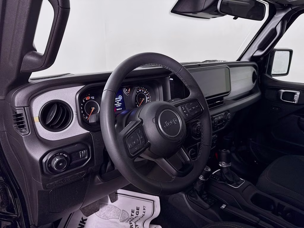 2025 Black Clearcoat Jeep Wrangler Willys 4X4 SUV