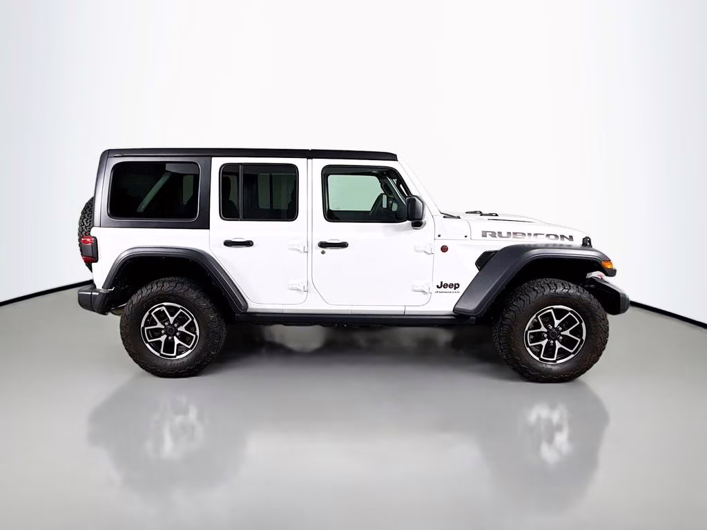 2024 Bright White Clearcoat Jeep Wrangler Rubicon 4X4 SUV