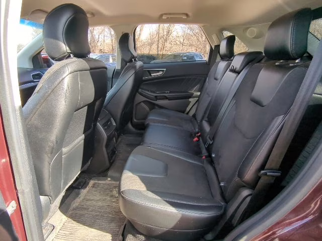 2018 Burgundy Velvet Metallic Tinted Clearcoat Ford Edge Sport AWD SUV