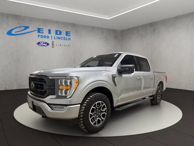 2022 Iconic Silver Metallic Ford F-150 XLT 4X4 Truck