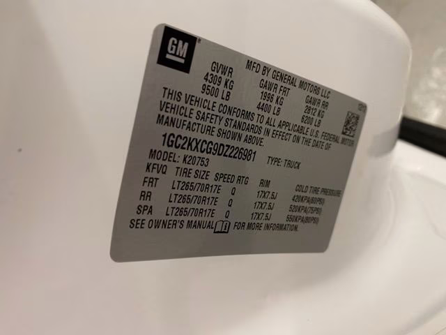 2013 Summit White Chevrolet Silverado 2500HD LT 4X4 Truck