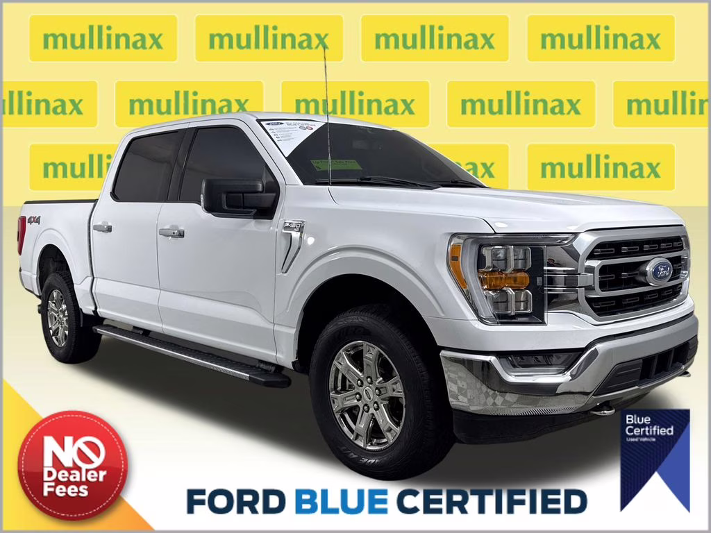2021 Oxford White Ford F-150 XLT 4X4 Truck