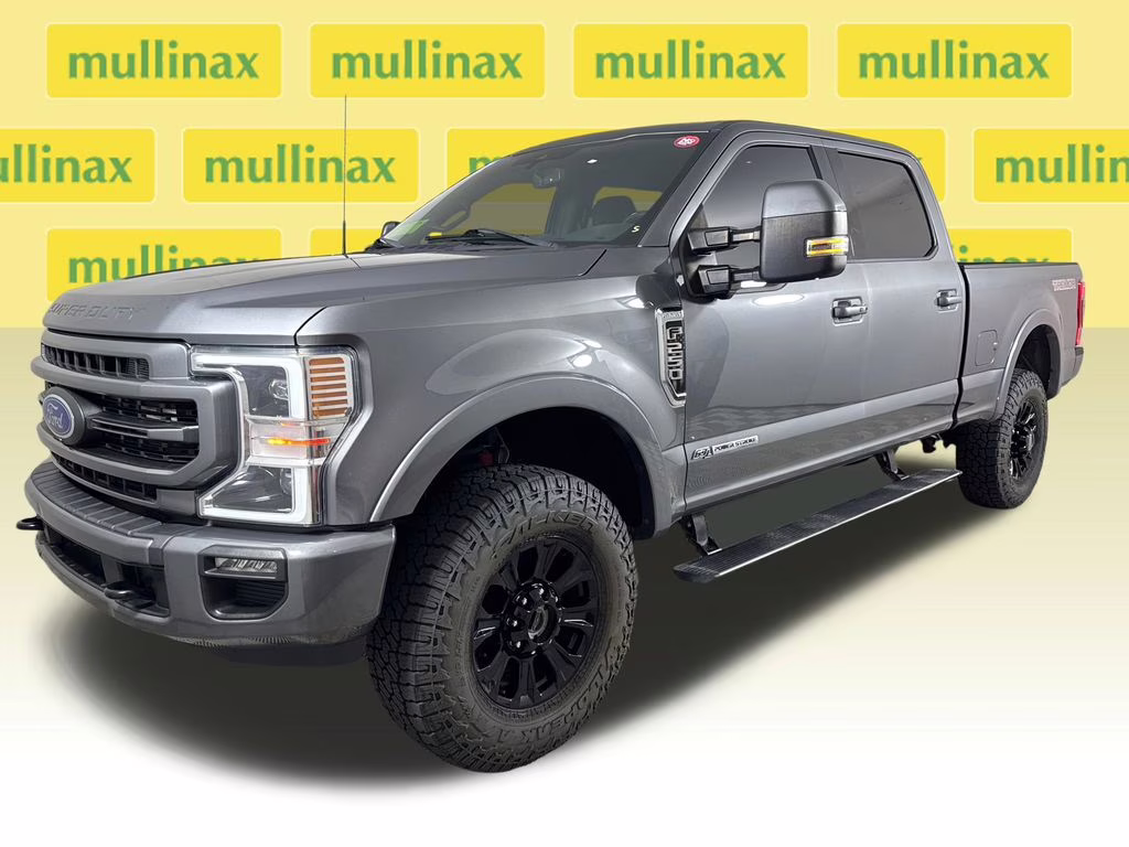 2022 Gray Metallic Ford Super Duty F-250 SRW Lariat 4X4 Truck