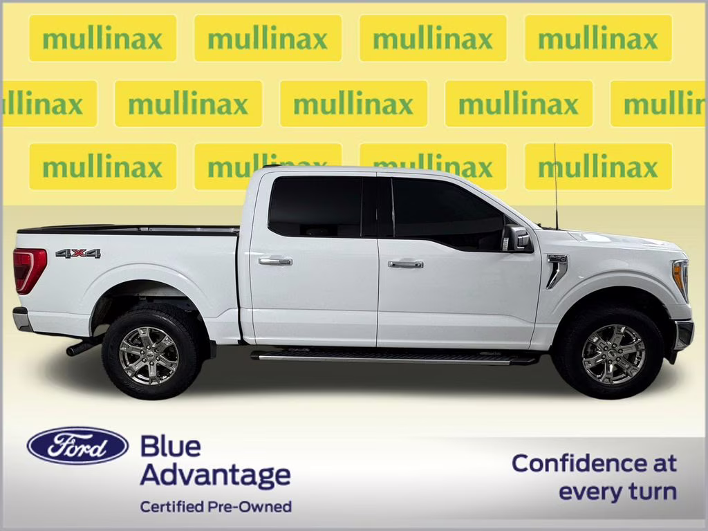 2021 Oxford White Ford F-150 XLT 4X4 Truck