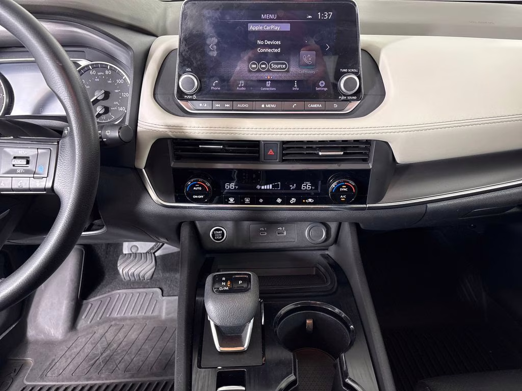 2023 Pearl White Tricoat Nissan Rogue SV FWD SUV