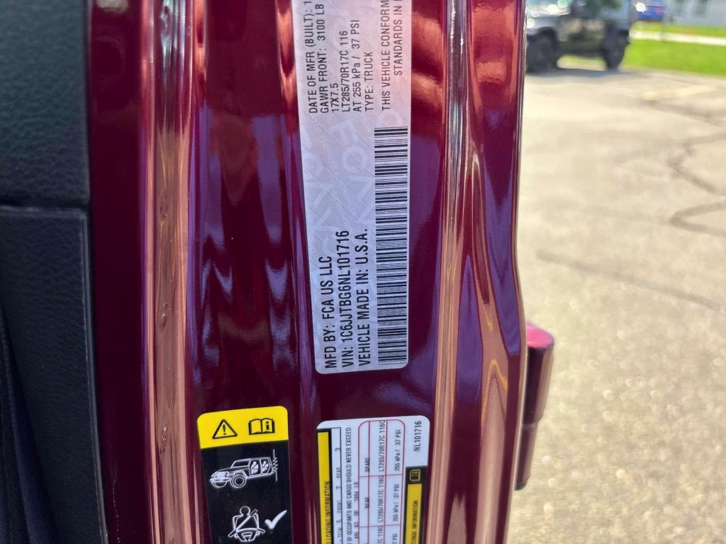 2022 Snazzberry Pearlcoat Jeep Gladiator Rubicon 4X4 Truck