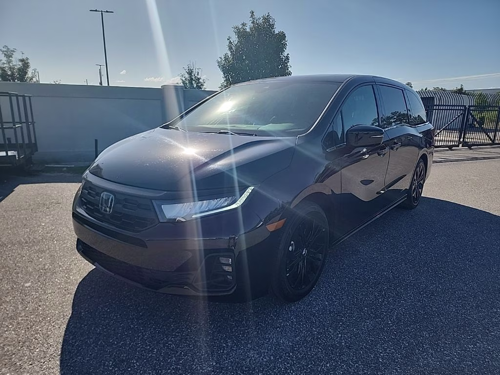 2025 Black Honda Odyssey Sport-L FWD Van