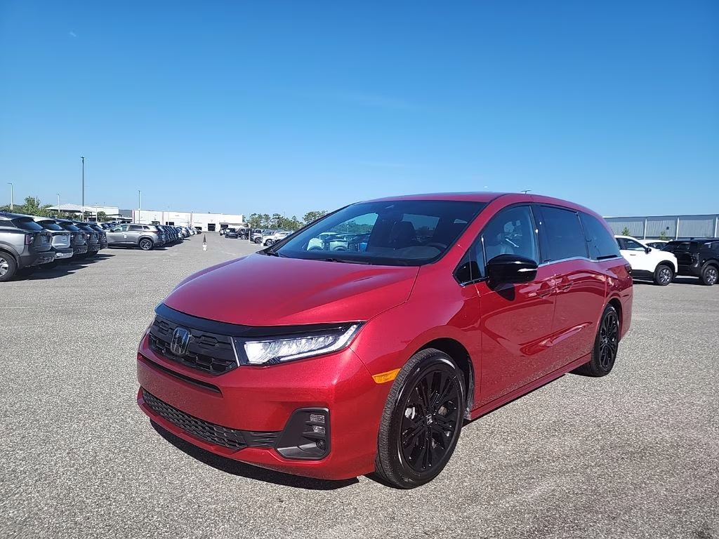 2025 Black Honda Odyssey Sport-L FWD Van
