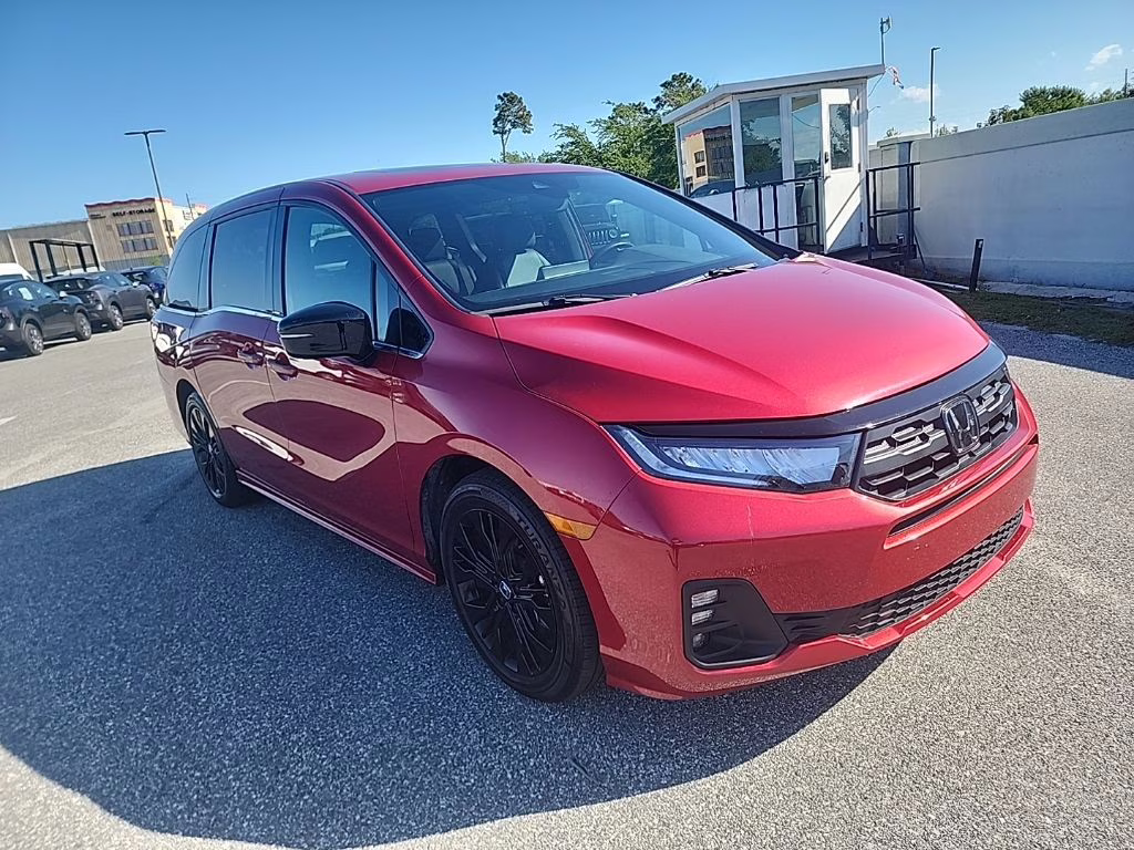 2025 Black Honda Odyssey Sport-L FWD Van