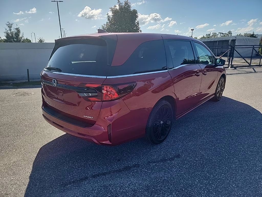 2025 Black Honda Odyssey Sport-L FWD Van